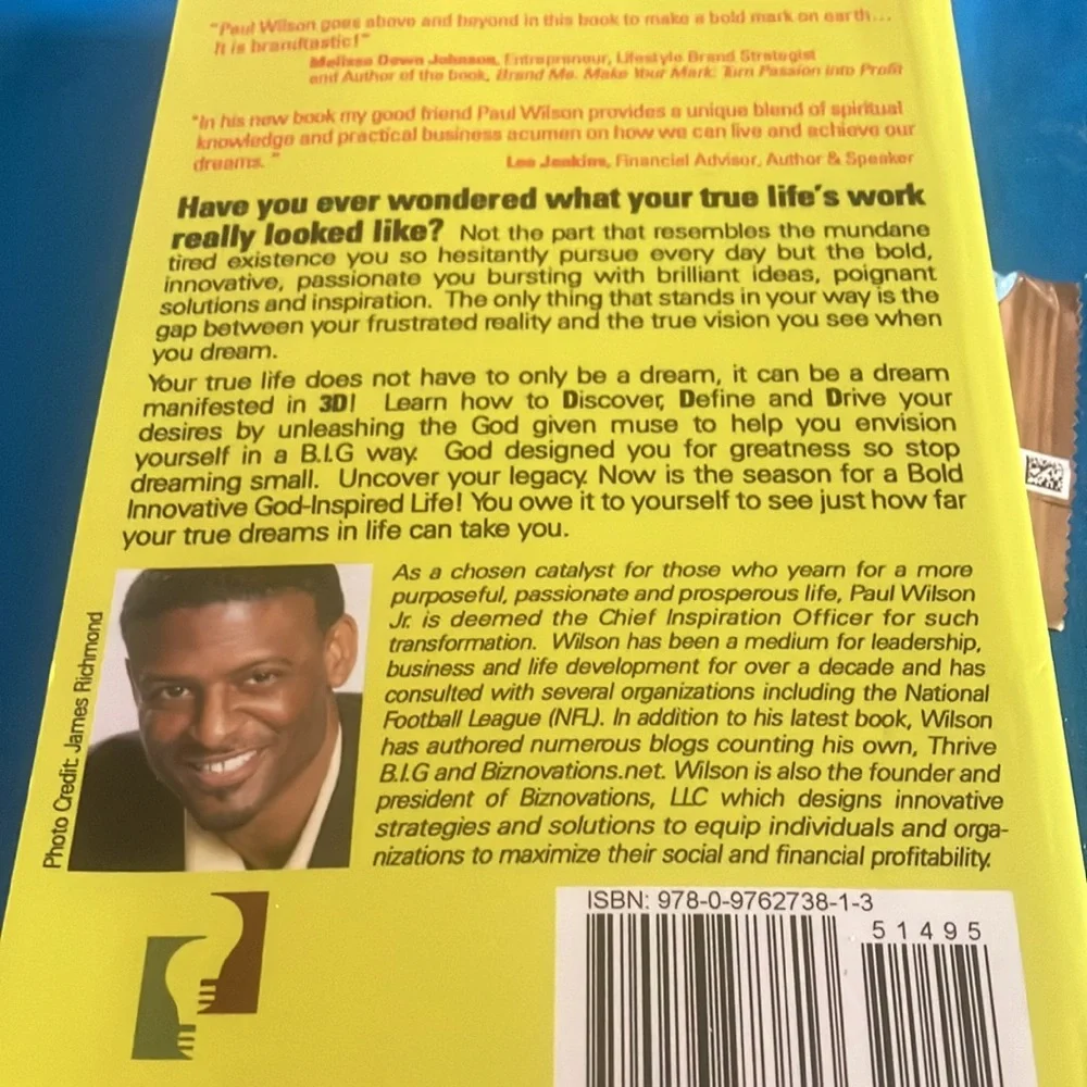 Dream Big in 3D Book